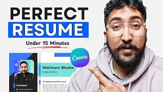 How To Create A Job Landing Resume Using Canva? For Creatives Only screenshot 2