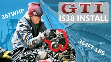 Mk7 Golf IS38 Swap *COMPLETE Turbo INSTALL* MQB Platform!