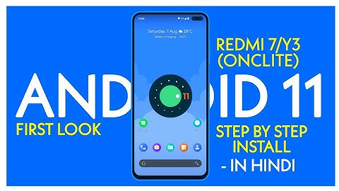 PIXSY OS ANDROID 11 FOR REDMI 7/Y3 | STEP BY STEP INSTALL | FIX ALL BUGS | FIX BOOTLOOP | IN HINDI