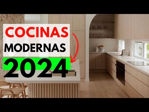 Diseño de cocinas modernas: 13 Ideas útiles y prácticas ¡top tendencias!
