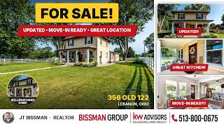 356 Old State Route 122, Lebanon OH 4 Bedroom Home Historic Charm Modern Updates in Clearcreek Twp 356 Old State Route 122, Lebanon OH 4 Bedroom Home Historic Charm Modern Updates in Clearcreek Twp