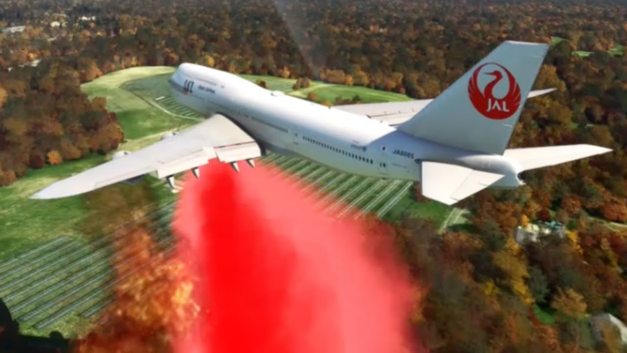 ボーイング747（Boeing 747）による山火事の消火動画 （Aero Fire Global for MSFS） - YouTube