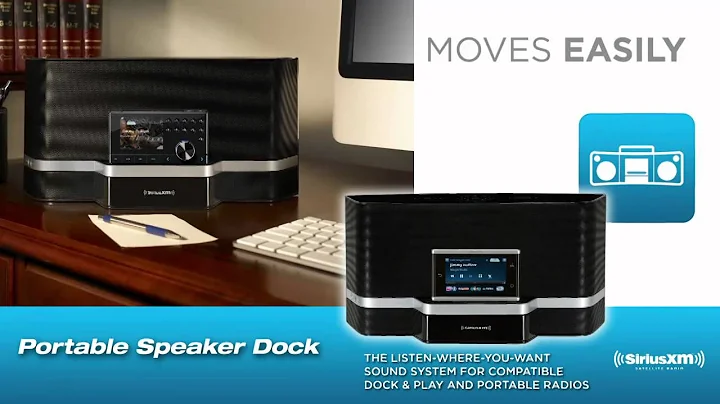 SiriusXM Radio SXABB2 Portable Boombox Product Video