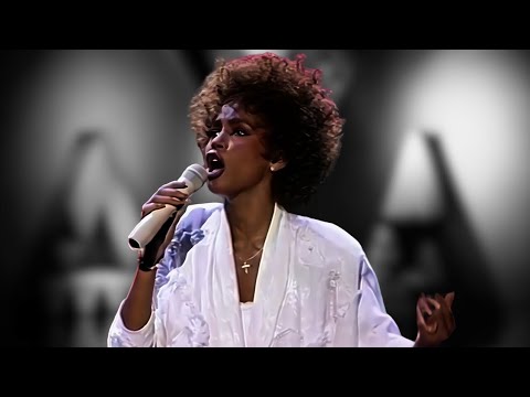 Whitney Houston "All At Once" Live American Music Awards 1987 [60fps].