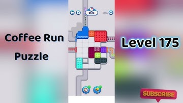 ☕ Coffee Run Puzzle Level 175 Walkthrough 🔍 | Coffee Run Level 175