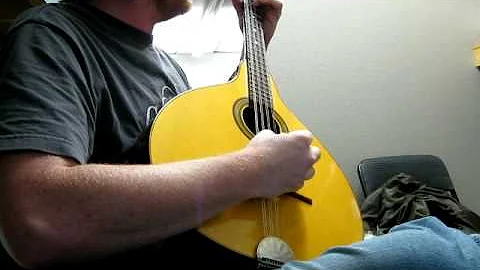 Frankie Harmon plays octave mandolin