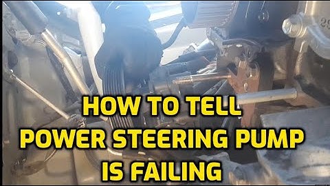 Noisy Power Steering Pump? | How to Tell It Is Bad