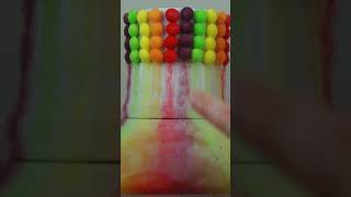 3D Skittles Waterfall Looks Awesome