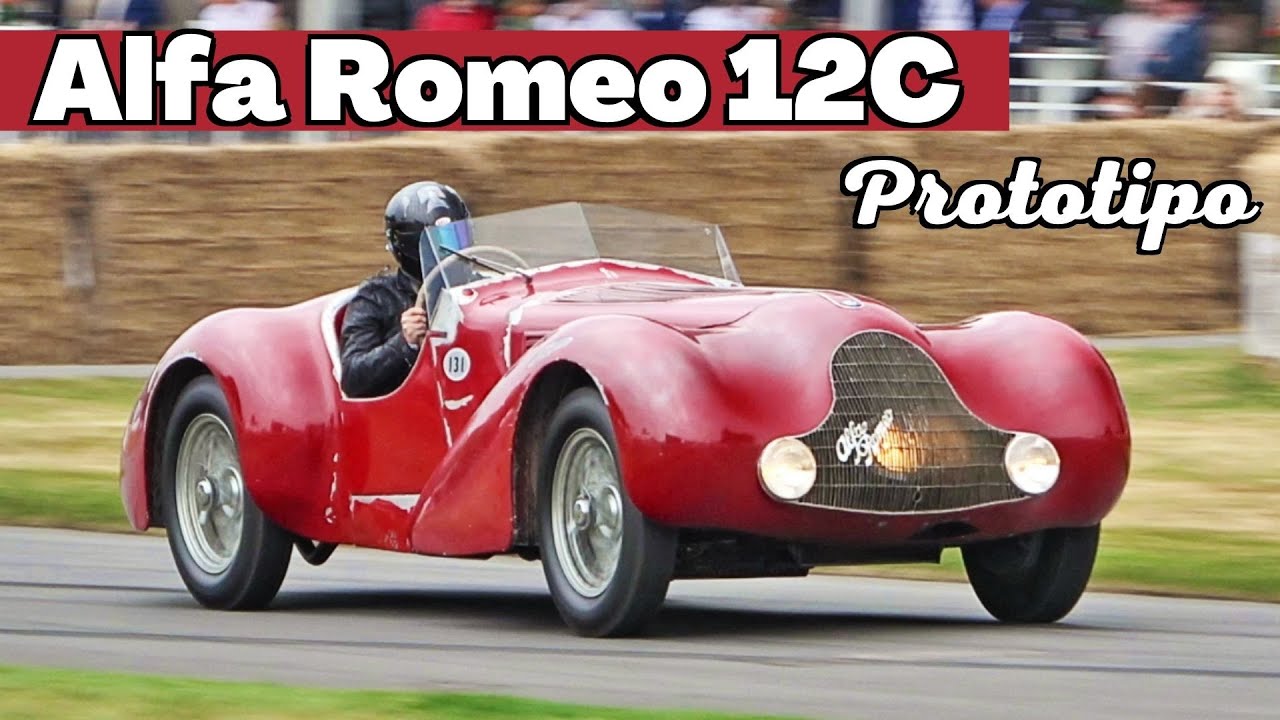 Alfa Romeo 12C Prototipo One-Off (1941) - 4.5-Litre V12 Supercharged Engine - Goodwood FOS 2022