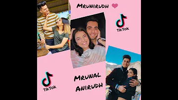 Mrunal panchal and anirudh Sharma cute tiktok vedios #mrunirudh