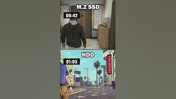 GTA 5 SSD VS HDD LOADING TIME #pcbuild #pc #pcgaming #gamingpc #gpu #graphics #graphicscard