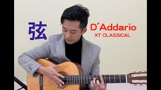 ただただ弦を張り替える動画〜D'Addario XT CLASSICAL VS SAVAREZ TOMATITO〜