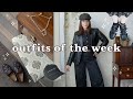 styling early spring outfits || what I wore this week