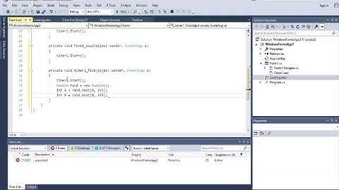 VISUAL STUDIO 2019 HOW TO MAKE A RAINBOW LABEL/BUTTON