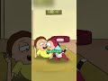 Morty take care of his son #rickandmortyclips #animation #ricksanchez #rickandmorty #funny #cartoon