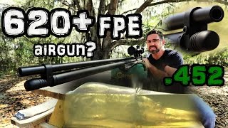 .454 Bushbuck Big Bore PCP Air Rifle   Accuracy TEST - 50 & 100 Yards   FULL REVIEW - Ballistic Gel