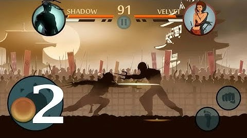 Shadow Fight 2 - Gameplay Walkthrough Part 2 - Act 1 (iOS, Android)