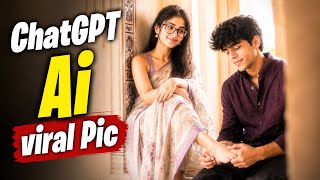 ChatGPT AI Viral Pic 😍 | Amazing AI Couple Photo Editing screenshot 1
