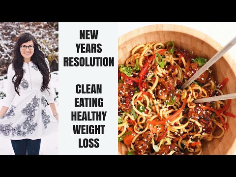 NEW YEARS RESOLUTION || CLEAN EATING RAW VEGAN || HEALTHY DIET WEIGHT LOSS