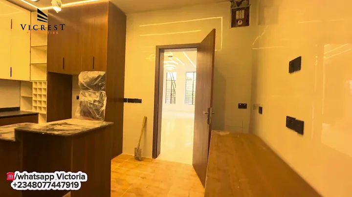 House for sale in Lekki Lagos Nigeria:Luxury 4 bedroom semi detached duplex  bq  in Ajah Lekki N140M