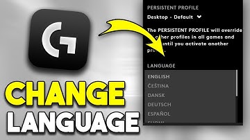 How to Change Language in Logitech G HUB