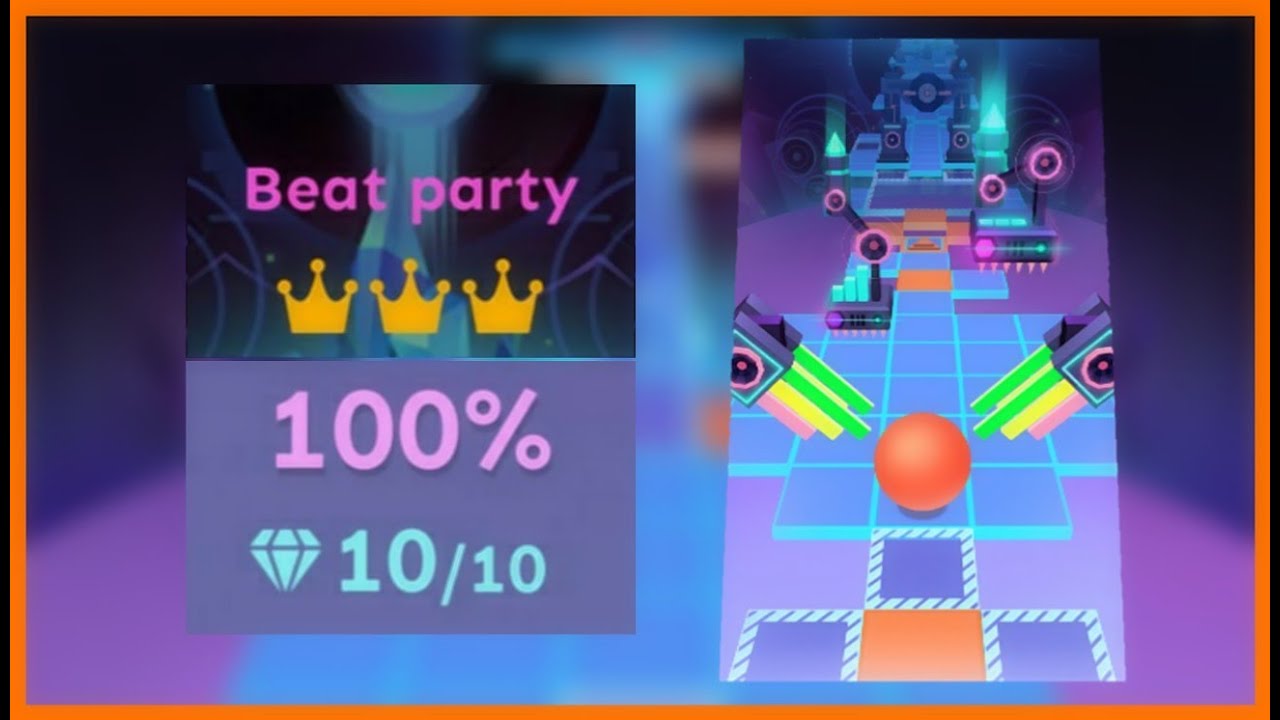 「Rolling Sky」Beat Party「Bonus Level 28」| ★★★★★