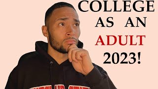 STARTING COLLEGE 'LATE'  IN YOUR MID 20'S/30'S !? (2023 ADVICE)