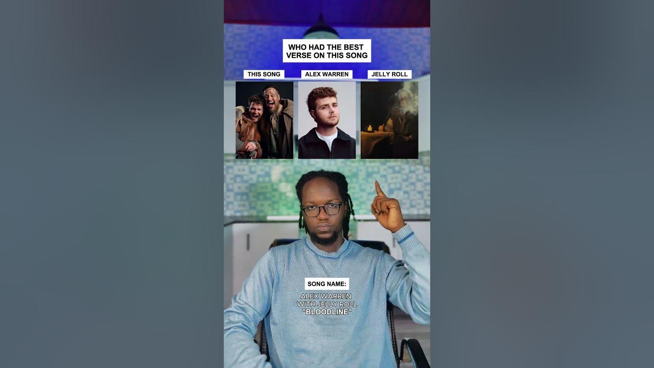 Who Had The Best Verse On This Song: Alex Warren "Bloodline" ft. Jelly Roll #shorts #music Who Had The Best Verse On This Song: Alex Warren "Bloodline" ft. Jelly Roll #shorts #music