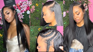 حزم كاملة جدًا😍🔥 شعر كثيف، مسطح وطبيعي مخيط ✨| كيرلز كوين ✨ screenshot 2