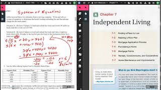 Applied Math 7.1 Finding a Place to Live Video