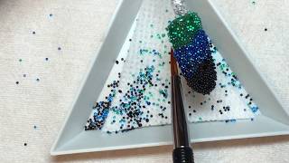 Ombre using #Swarovski Crystal Pixie