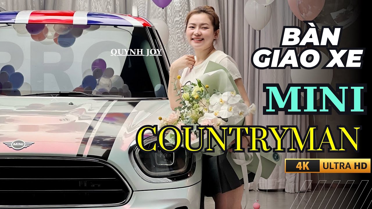 🎈Bàn giao xe MINI Cooper Countryman hot nhất nhà MINI,siêu dễ thương KH vừa tròn 3tuổi🎀 
