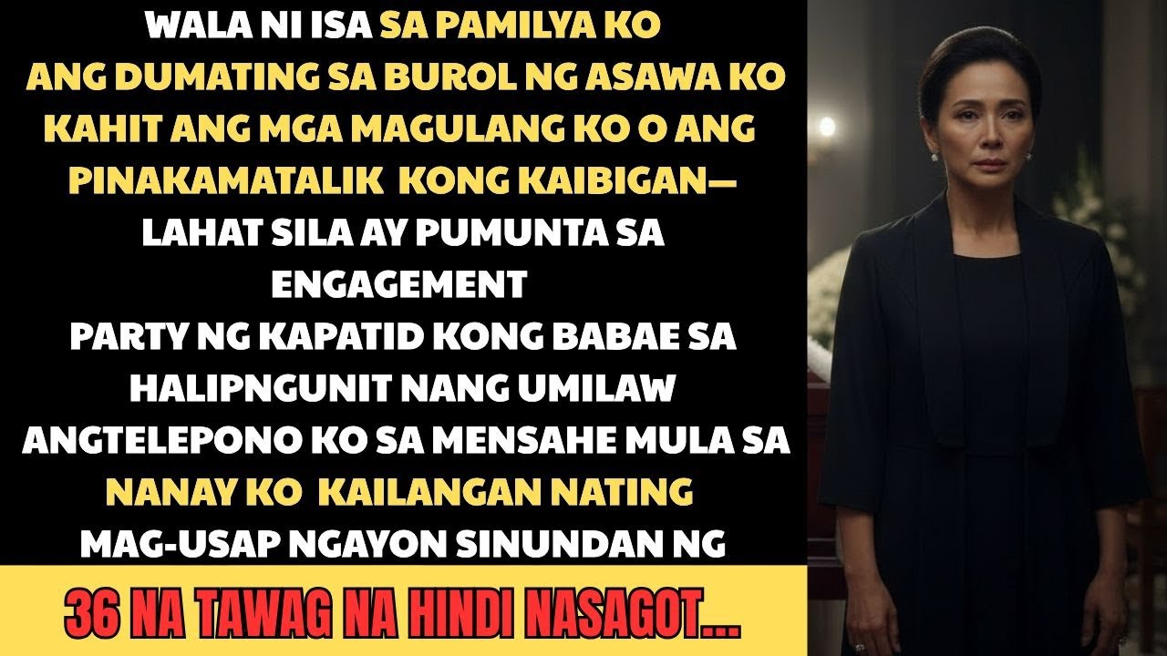 Walang sinuman sa pamilya ko ang dumalo sa libing ng asawa ko — kahit magulang ko hay kaibigan ko