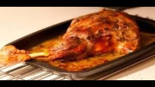 كتف خروف مشوي في الفرن  لذيذ و بطريقة مختلفة  Paletilla de cordero al horno sabrosa y jugosa