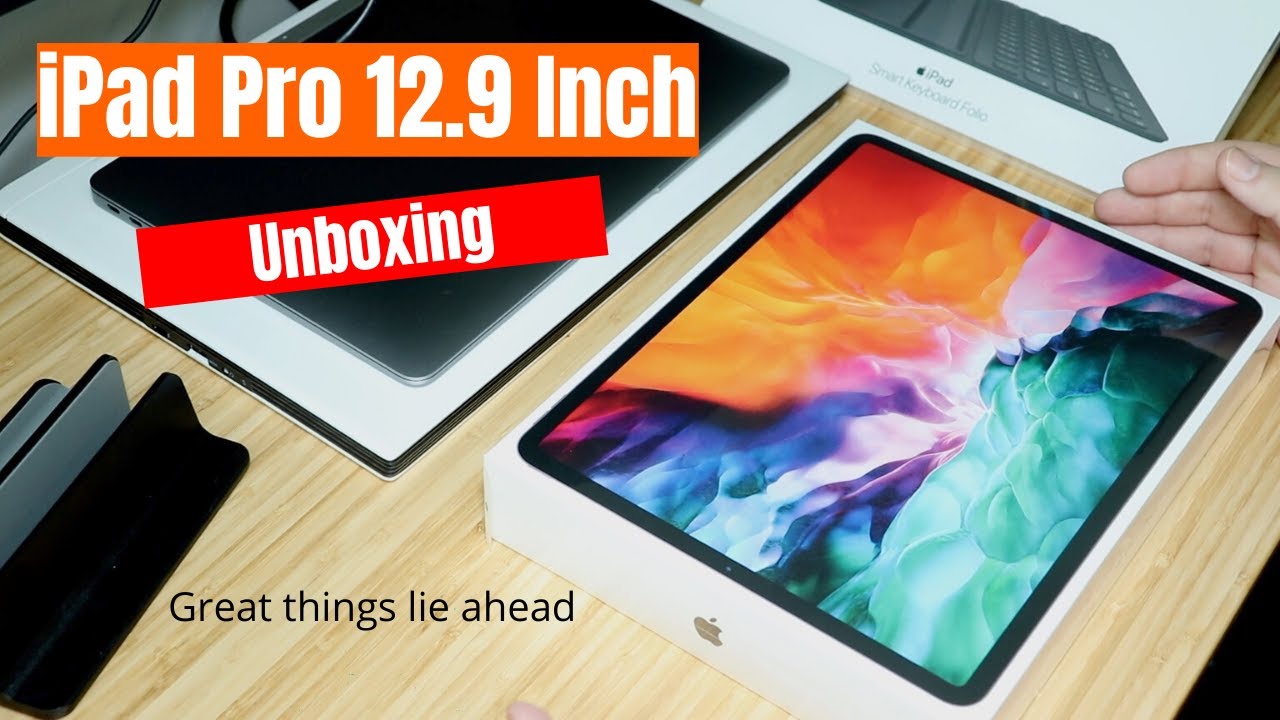 iPad Pro 12.9 Inch(2020)(4th Gen) Unboxing - YouTube