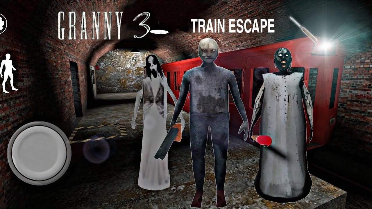 GRANNY GRANDPA FULL HORROR GAME | GRANNY HOUSE SCAPE 4K VIDEOS - YouTube