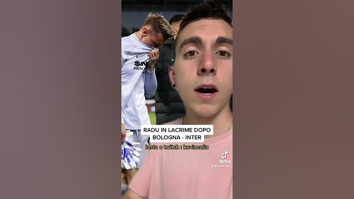 Radu in lacrime dopo bologna-inter #shorts #calcio #inter
