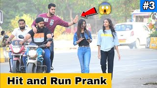 hit and run prank || prank video 😂|| funn y reaction video 😜 #funny prakash peswani