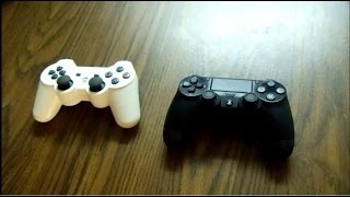 PS4 DualShock 4 Vs PS3 DualShock 3 Comparison