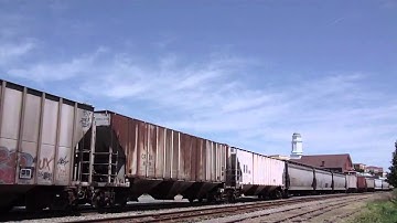 CSX 4006 West in Hi Def at Charlottesville,VA on 4/30/11