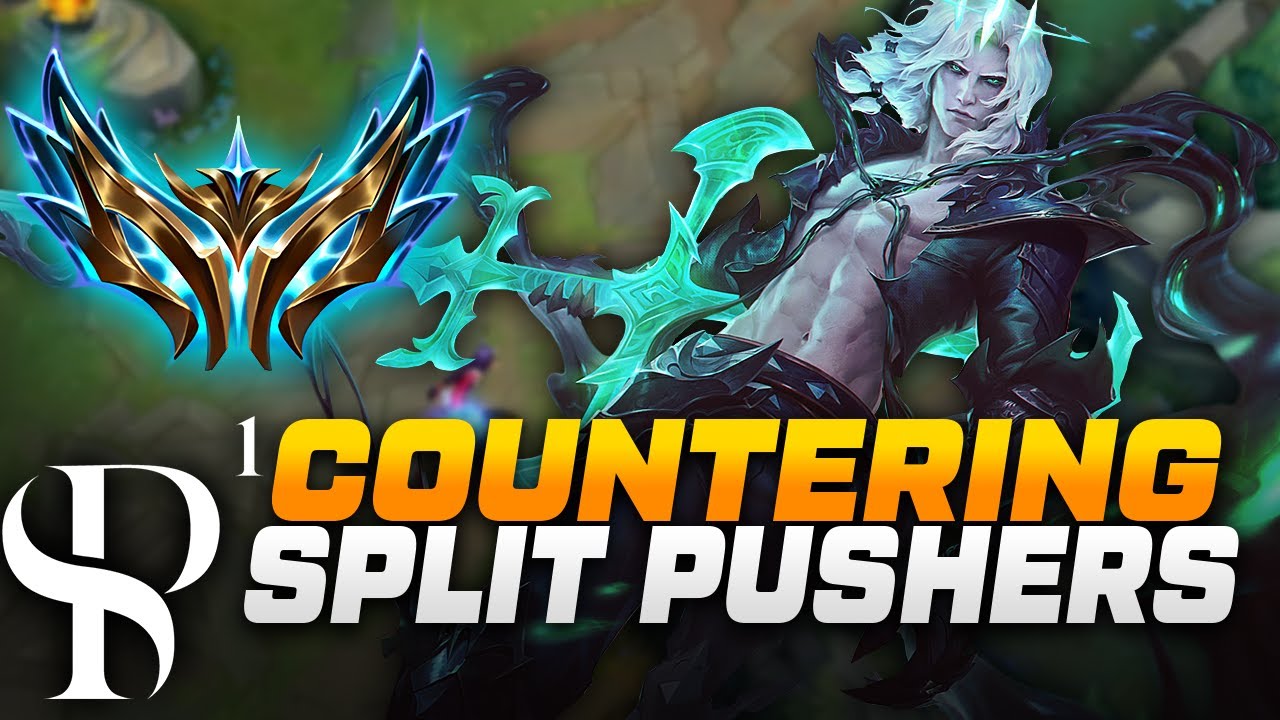 How To Countering Split Pushers [OCE Challenger] - YouTube