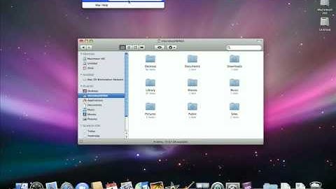 Episode 005 A Look At The Mac OS X GUI Part2