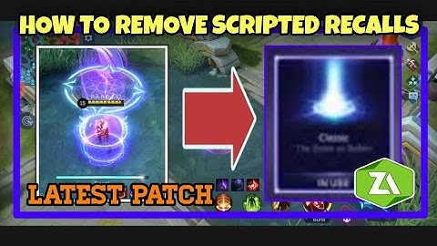 How to remove Scripted Recalls | No password | NEXT Patch | PARDZ Gaming