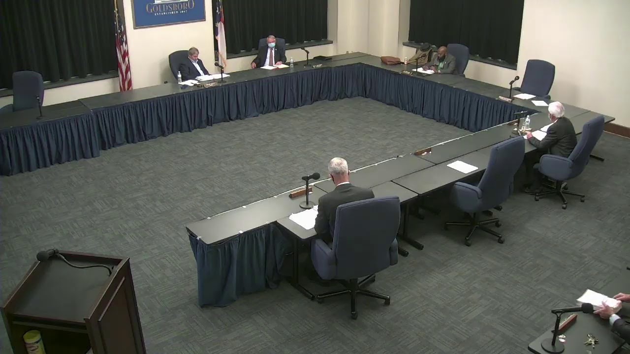Goldsboro City Council Meeting 12072020 YouTube
