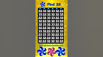 NEW! Number Search Challenge! Go! #shorts #number