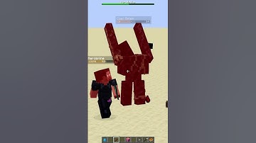 Herobrine vs All Extra Golems - Amethys Golem