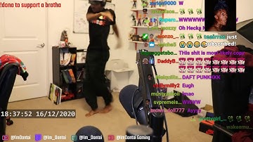 ImDontai does tiktok dances to no copyrights music