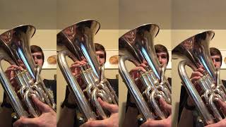 October by Eric Whitacre for 4 Euphoniums