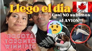 Migrando a Canadá: Vlog de Viaje BogotáTorontoWinnipeg y Preparativos  ✈#Vlogs