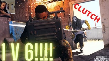The BEST 1V6 CLUTCH in Modern Warfare History (Search and Destroy)!!!  *Must Watch*